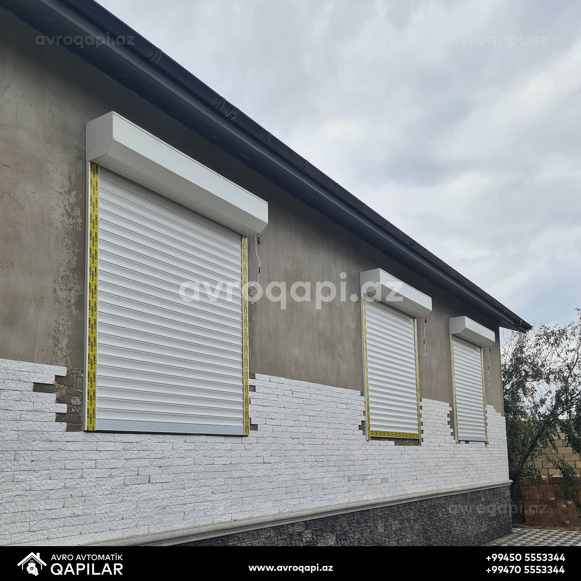 Avtomatik pəncərə jalüzləri